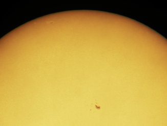 Mercurio davanti al Sole